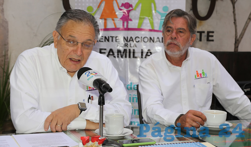 Carlos Garc&iacute;a Villanueva, coordinador en Aguascalientes del Frente Nacional por la Familia (Foto: Eddylberto Lu&eacute;vano Santill&aacute;n)