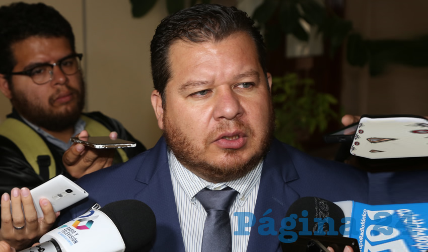Alejandro Monreal Dávila, regidor presidente de la Comisión de Seguridad Pública (Foto: Eddylberto Luévano Santillán)