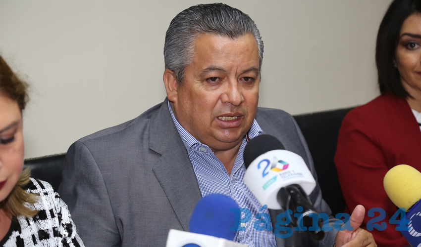 Ricardo Enrique Morán Faz, secretario general de Gobierno (Foto: Eddylberto Luévano Santillán)