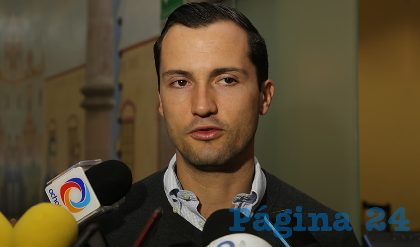 Enrique Franco Medina, diputado local (Foto: Eddylberto Luévano Santillán)