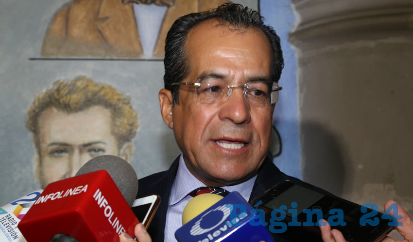 Francisco Martínez Delgado, diputado local (Foto: Eddylberto Luévano Santillán)