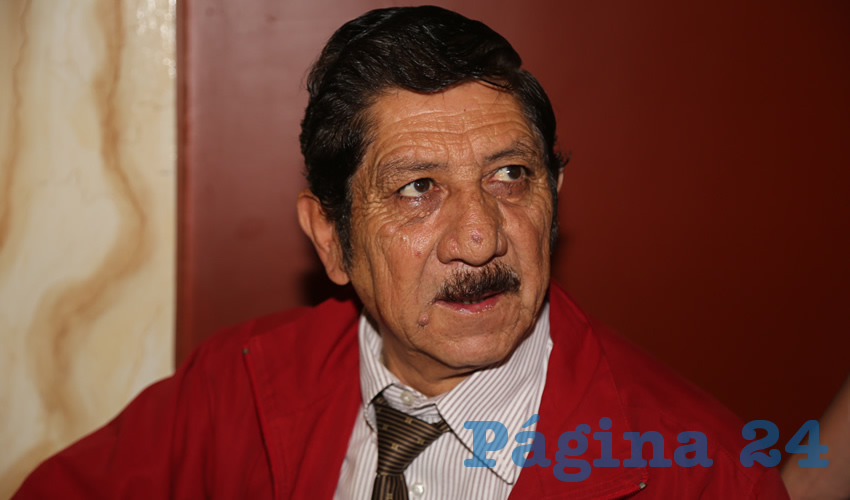 Refugio Marín Ruiz, secretario general de la Confederación Revolucionaria de Obreros y Campesinos