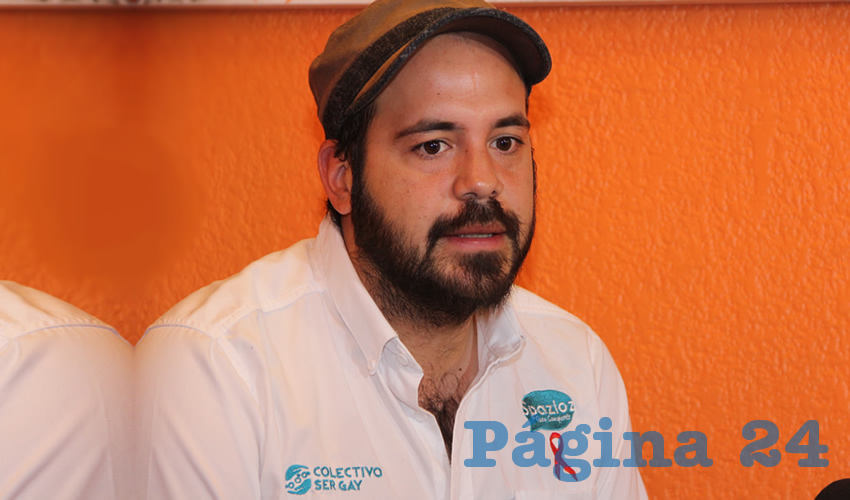 Manuel Guti&eacute;rrez Flores, vicecoordinador de la asociaci&oacute;n civil Colectivo SerGay