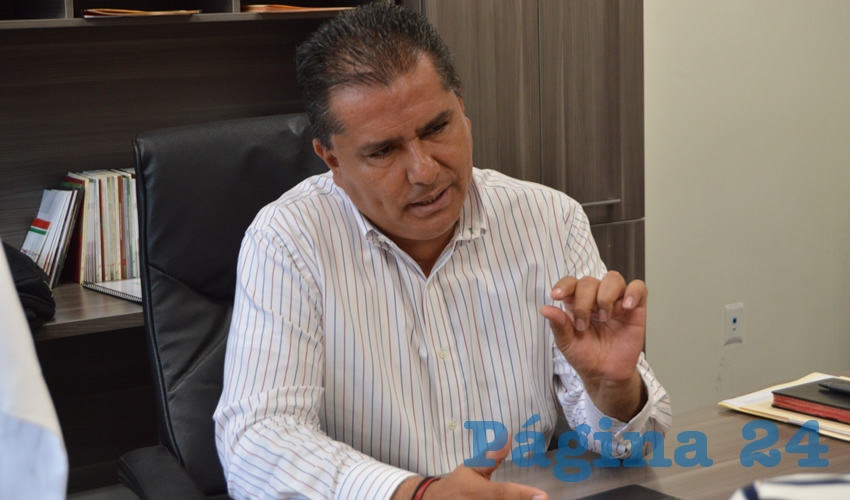Jos&eacute; Enrique Ju&aacute;rez Ram&iacute;rez, presidente del CDE del PRI
