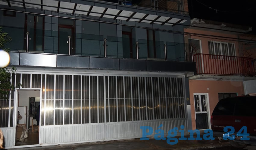 El pillo fue sorprendido cuando saqueaba este domicilio de la calle Álamo 434