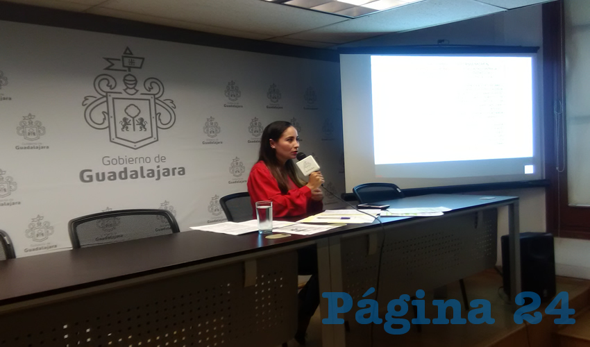 La regidora Ángeles Arredondo señaló que la propuesta emecista está mal, pues más allá de abatir malas prácticas de los policías de Guadalajara, lo único que se generará es la exposición del ciudadano cuando denuncie actos sexuales o de exhibicionismo en la calle/Foto: Elizabeth Ríos Chavarría
