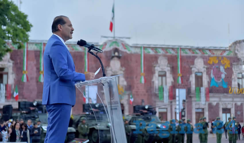 Martín Orozco Sandoval encabezó la ceremonia conmemorativa del 171 Aniversario de la Gesta Heroica de los Niños Héroes de Chapultepec