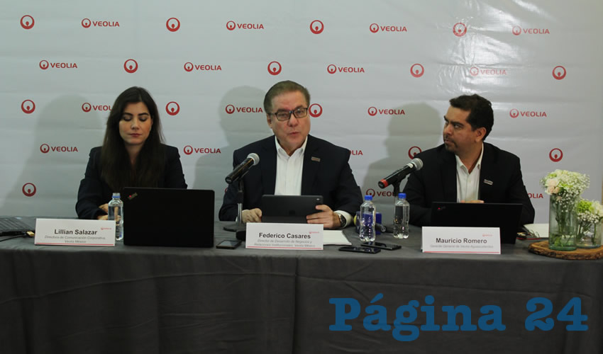 Representantes de Veolia México