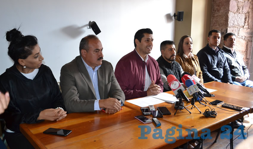 Julio César Chávez Padilla, presidente municipal electo de Guadalupe: “la deuda pública es la peor del municipio y la peor registrada en cualquier municipio del estado de Zacatecas” (Foto Merari Martínez Castro)
