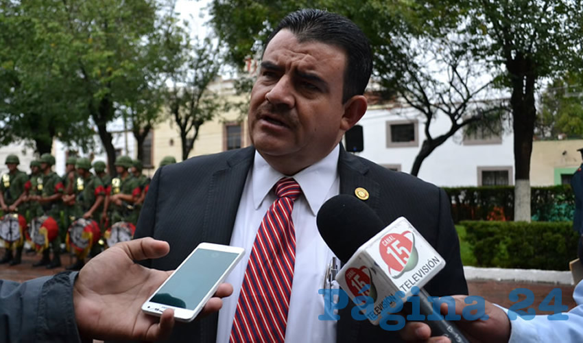 José María González Nava, diputado local del Partido Revolucionario Institucional (PRI) (Foto Merari Martínez Castro)