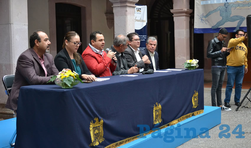 Durante su visita a la capital, Antonio Meza Estrada, enlace de la Secretaría de Educación Pública (SEP) del nuevo gobierno federal, informó que este foro se efectuará el próximo 19 de septiembre en el Campus UAZ Siglo XXI (Foto Merari Martínez Castro)