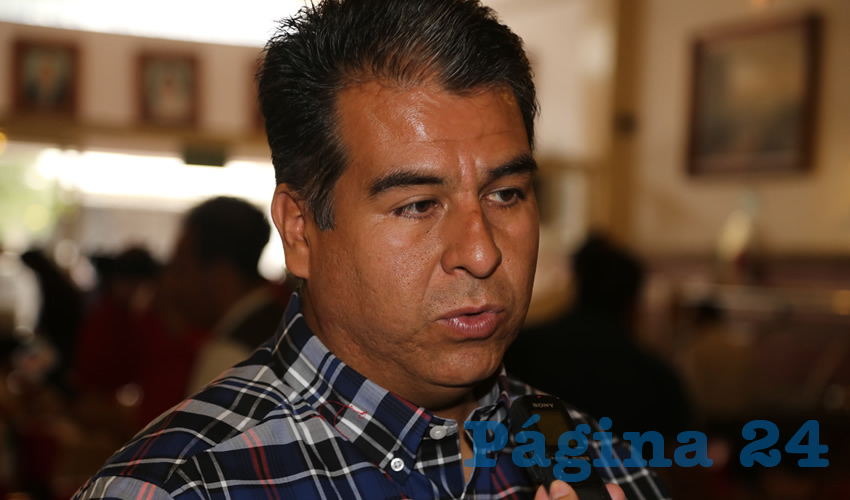 Cuauht&eacute;moc Escobedo Tejada, presidente municipal de Pabell&oacute;n de Arteaga (Foto: Eddylberto Lu&eacute;vano Santill&aacute;n)