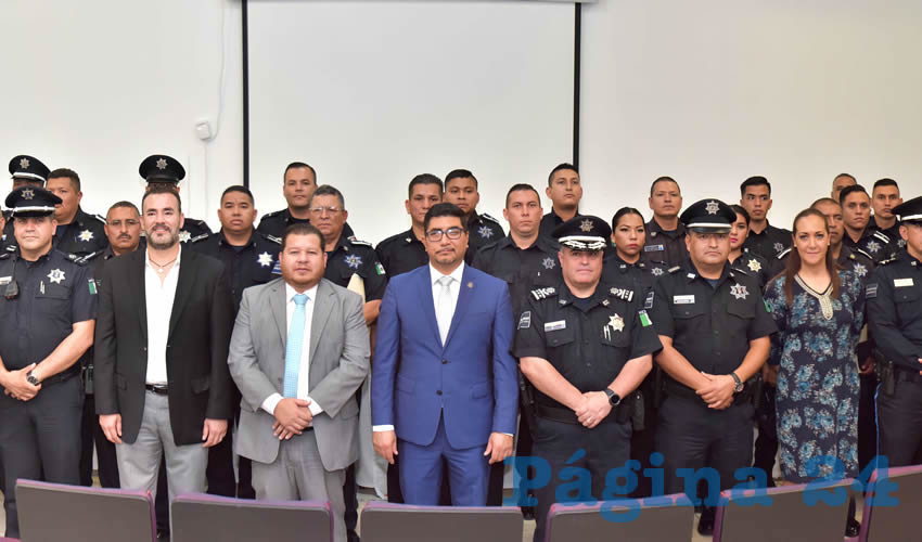 Elementos de la Secretar&iacute;a de Seguridad P&uacute;blica Municipal de Aguascalientes (SSPM) se graduaron como la D&eacute;cimo Segunda Generaci&oacute;n en Formaci&oacute;n Inicial en Polic&iacute;a