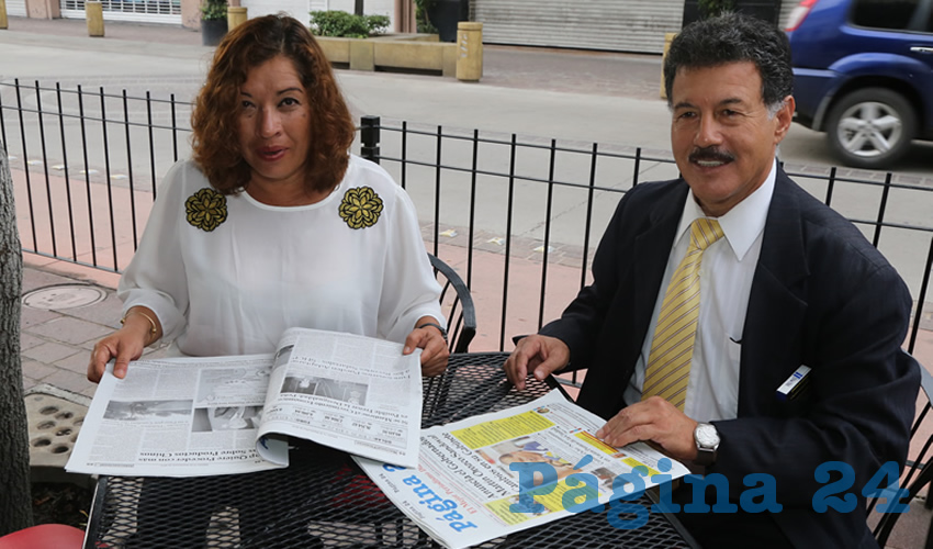 En el restaurante Mitla almorzaron María del Socorro Félix y el abogado Plutarco González
