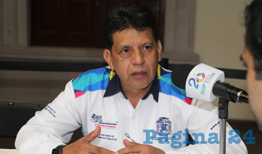 Marco Antonio Lic&oacute;n D&aacute;vila, secretario de Obras P&uacute;blicas