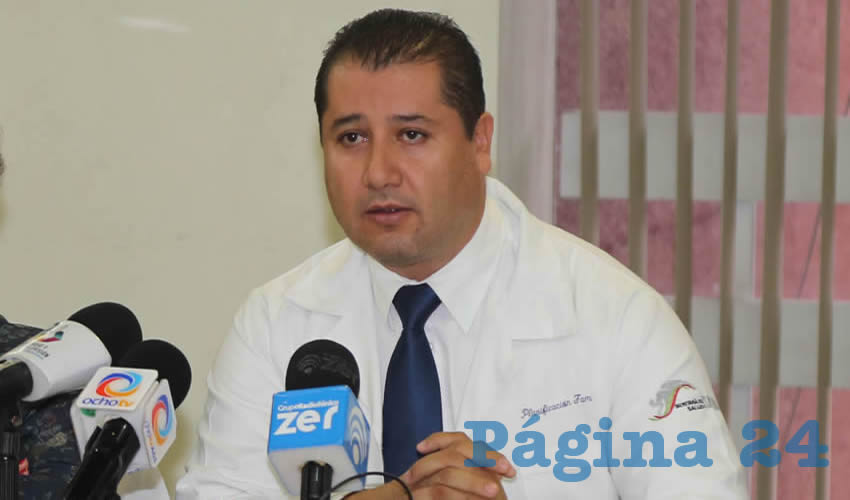 José Manuel Ríos Velazco, responsable estatal de Planificación Familiar y Anticoncepción en la Secretaría de Salud