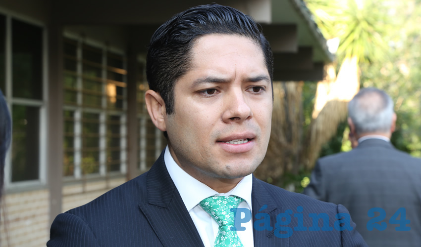 David Ram&iacute;rez Bedoy, delegado de la SEP en Aguascalientes (Foto: Eddylberto Lu&eacute;vano Santill&aacute;n)