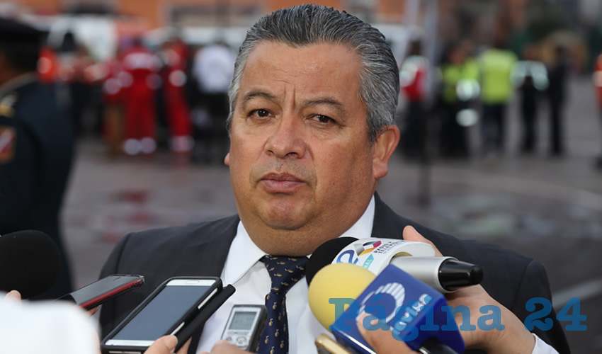 Ricardo Enrique Mor&aacute;n Faz, secretario general de Gobierno (Foto: Eddylberto Lu&eacute;vano Santill&aacute;n)