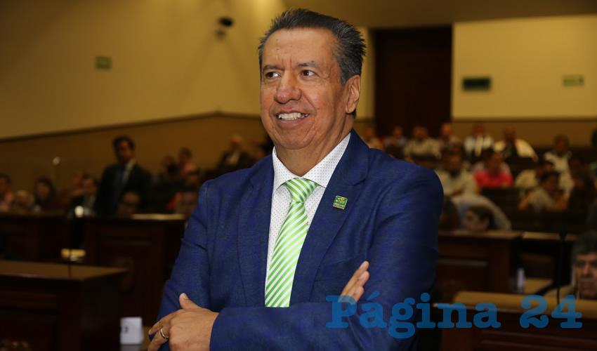 Sergio Augusto L&oacute;pez Ram&iacute;rez, legislador local (Foto: Eddylberto Lu&eacute;vano Santill&aacute;n)