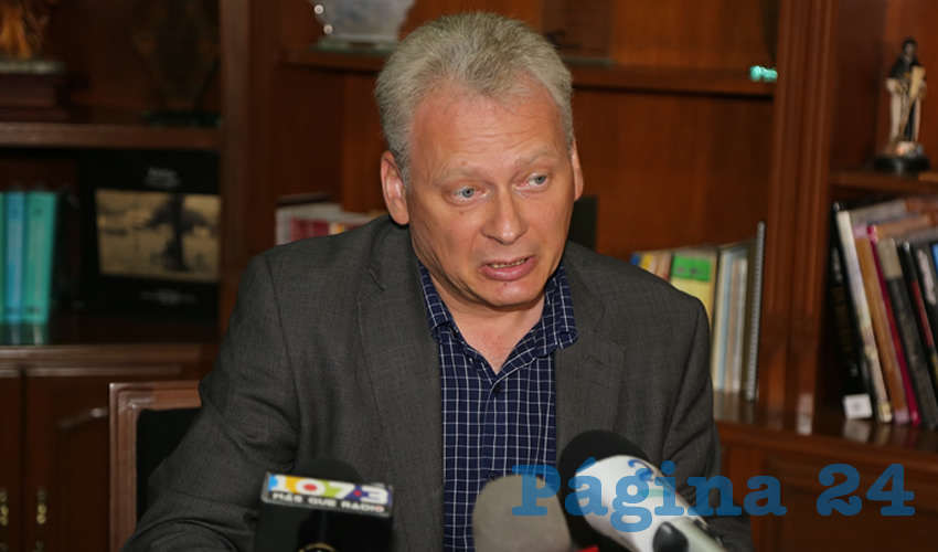 Dominik Kustra, vocero de la Fundaci&oacute;n Santa Sede (Foto: Eddylberto Lu&eacute;vano Santill&aacute;n)