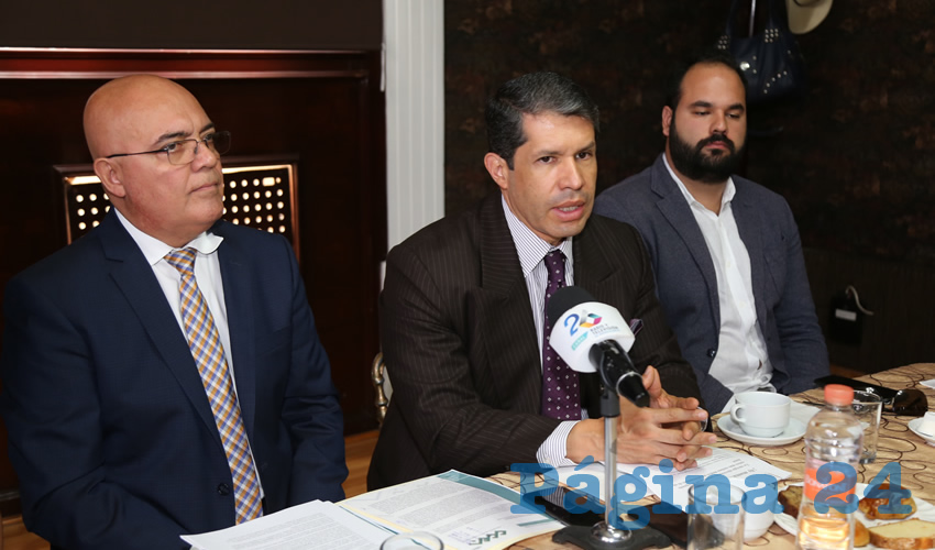 Ra&uacute;l Gonz&aacute;lez Alonso, presidente estatal de la Coparmex (Foto: Eddylberto Lu&eacute;vano Santill&aacute;n)