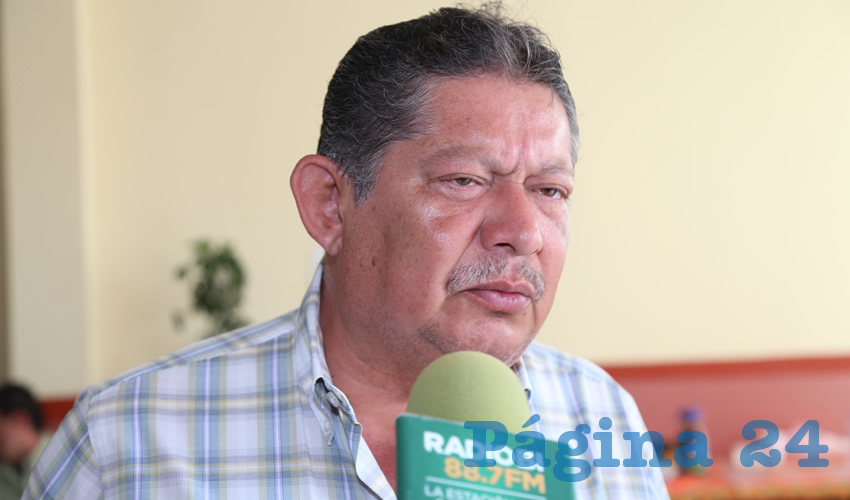 Roberto Mora Márquez, secretario general del Sindicato de Trabajadores de Autotransporte Urbano