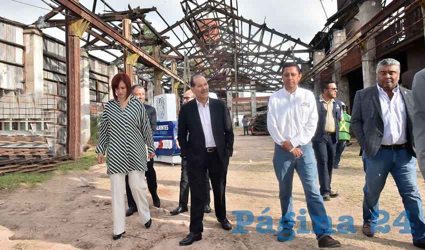 Mart&iacute;n Orozco Sandoval encabez&oacute; el arranque de las obras de restauraci&oacute;n del Edificio 52 de Fundici&oacute;n de Fierro Gris, del Complejo Ferrocarrilero Tres Centurias