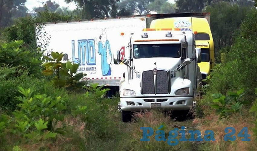 Uno de los &ldquo;trailers de la muerte&rdquo; en Jalisco