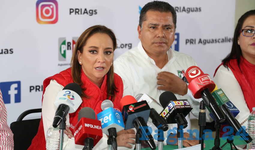 Claudia Ruiz Massieu, presidenta del CEN del PRI (Foto: Eddylberto Lu&eacute;vano Santill&aacute;n)