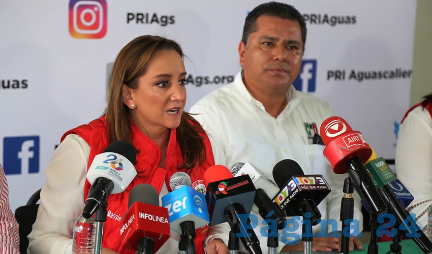 Claudia Ruiz Massieu y Enrique Ju&aacute;rez Ram&iacute;rez