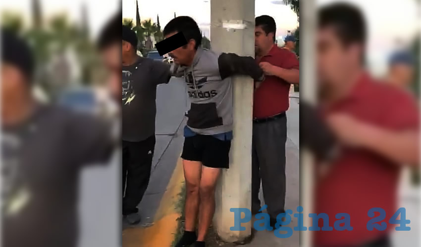 Jaime Chávez Martínez “El Zorrillo” fue rescatado por policías