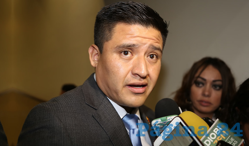 Heder Pedro Guzm&aacute;n Espejel, diputado local (Foto: Eddylberto Lu&eacute;vano Santill&aacute;n)