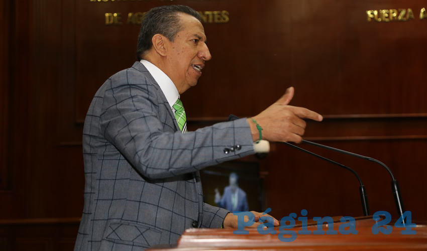 Sergio Augusto L&oacute;pez Ram&iacute;rez, diputado local (Foto: Eddylberto Lu&eacute;vano Santill&aacute;n)
