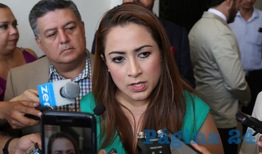 Teresa Jim&eacute;nez Esquivel, presidenta municipal de Aguascalientes (Foto: Eddylberto Lu&eacute;vano Santill&aacute;n)