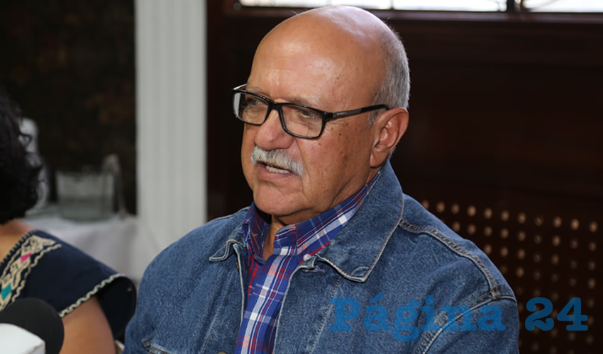 Rub&eacute;n &Aacute;ngel Berumen de la Cerda, presidente estatal de la Canaco