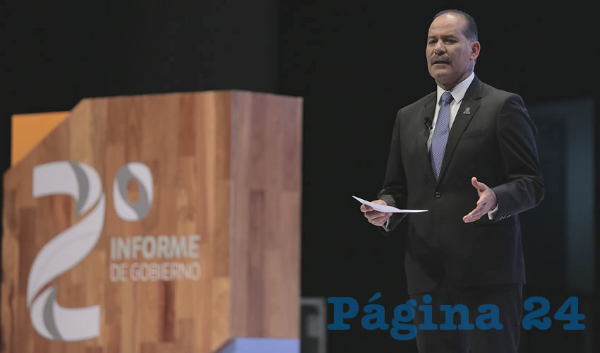 En el Teatro Aguascalientes, Orozco Sandoval dijo que está trabajando para que el Gobierno del Estado sea creador de oportunidades para todos