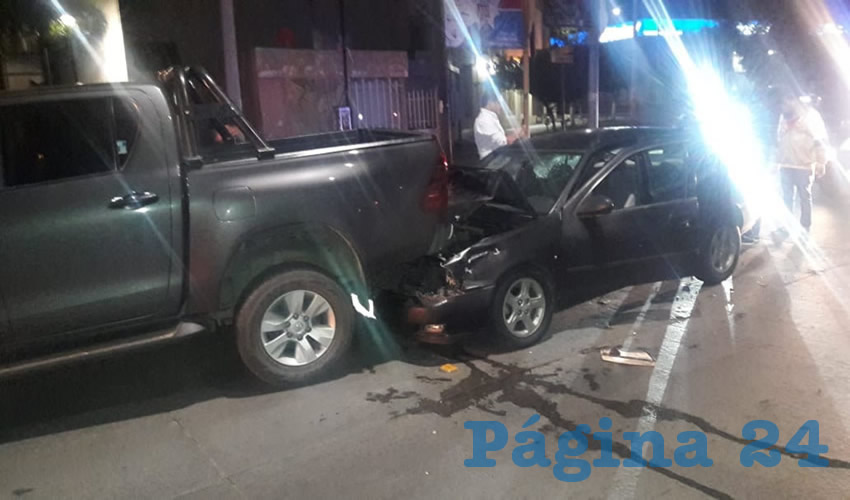 El percance ocurrió en el cruce de las avenidas Convención oriente y Paseo de la Cruz
