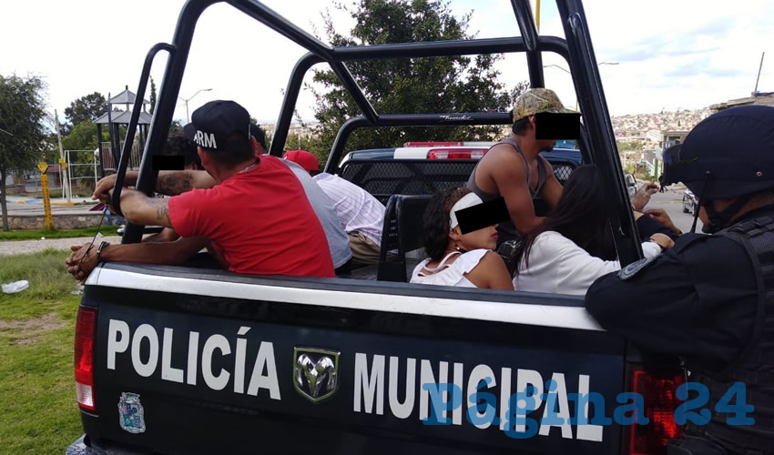 En un amplio operativo, polic&iacute;as preventivos arrestaron a siete integrantes de Los Pelones
