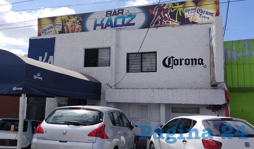 Los cacos hicieron un boquete para ingresar al bar Kaoz