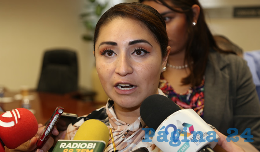 Paloma Cecilia Amézquita Carreón, diputada local (Foto: Eddylberto Luévano Santillán)