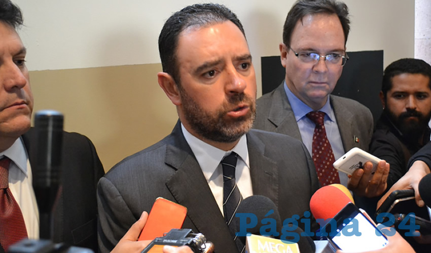 Alejandro Tello Cristerna, gobernador del Estado de Zacatecas. (Foto: Merari Martínez)