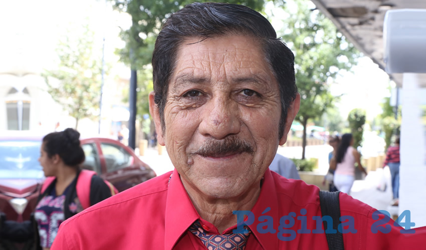 Refugio Mar&iacute;n Ruiz, secretario general de la CROC