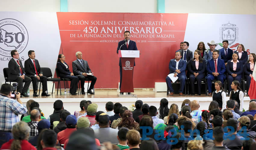 Con los programas Más de Mil Obras y Fondo Minero, el titular del Ejecutivo mejora la calidad de vida de los habitantes de la región