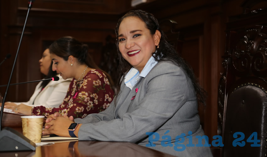 Natzielly Teresita Rodr&iacute;guez Calzada, diputada local (Foto: Eddylberto Lu&eacute;vano Santill&aacute;n)