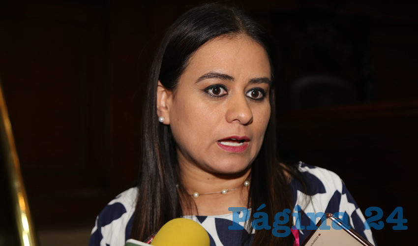 Gladys Adriana Ramírez Aguilar, diputada local (Foto: Eddylberto Luévano Santillán)