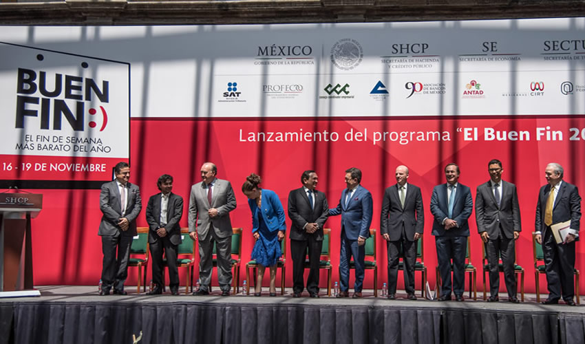 Presentación del “Buen Fin” 2018, llevada a cabo en el Museo de Arte de la Secretaría de Hacienda y Crédito Público (Foto: Mario Jasso/ Cuartoscuro)