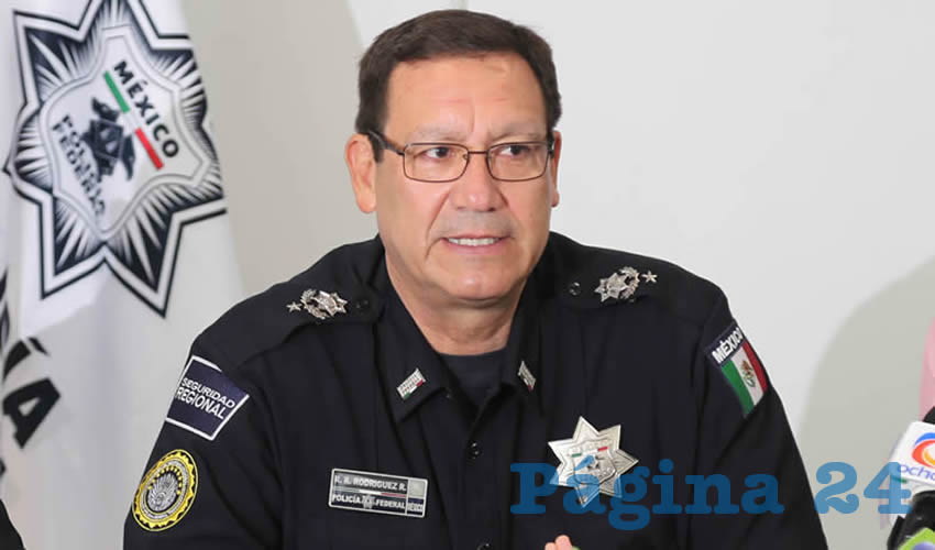 Roberto Rodríguez Rivero, coordinador estatal de Policia Federal
