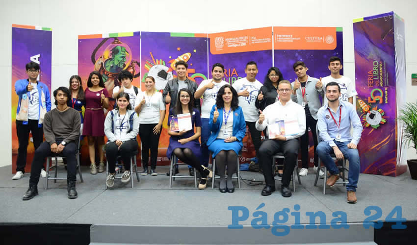 Destacada participaci&oacute;n tuvieron los estudiantes de la Universidad Polit&eacute;cnica de Aguascalientes