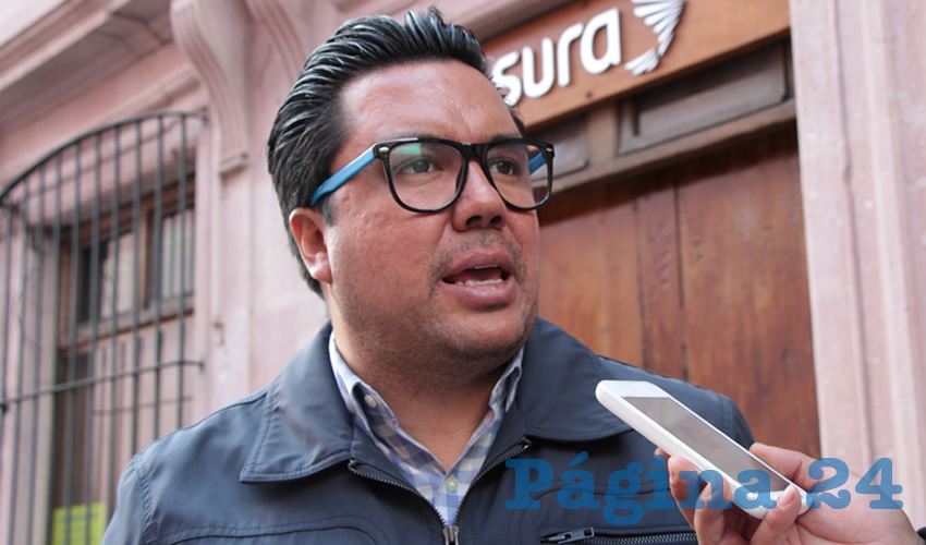 Omar Carrera Pérez, diputado local por Movimiento Regeneración Nacional (Morena). (Foto: Rocío Castro Alvarado)
