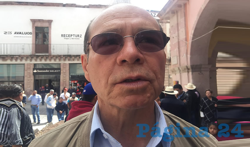 Benjamín de León Mojarro (Foto Cristo González)